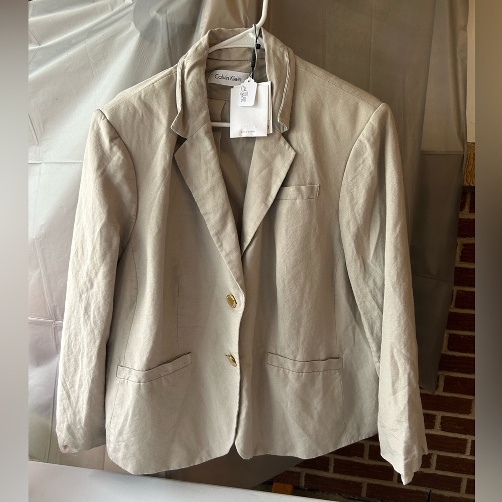 CALVIN KLEIN BLAZER NWT